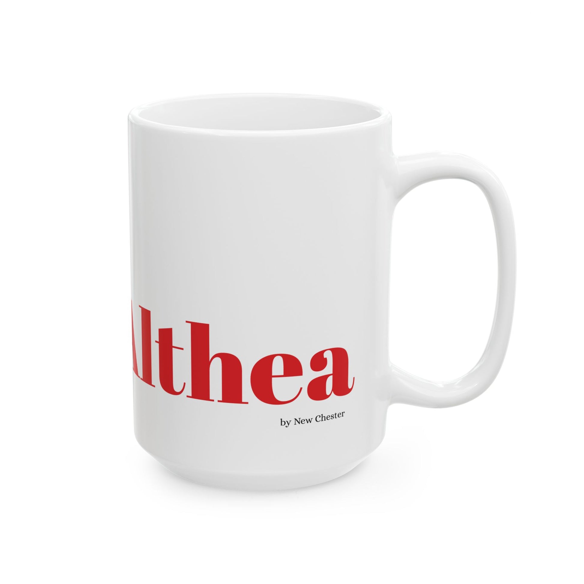 Althea Bold Logo Ceramic Mug