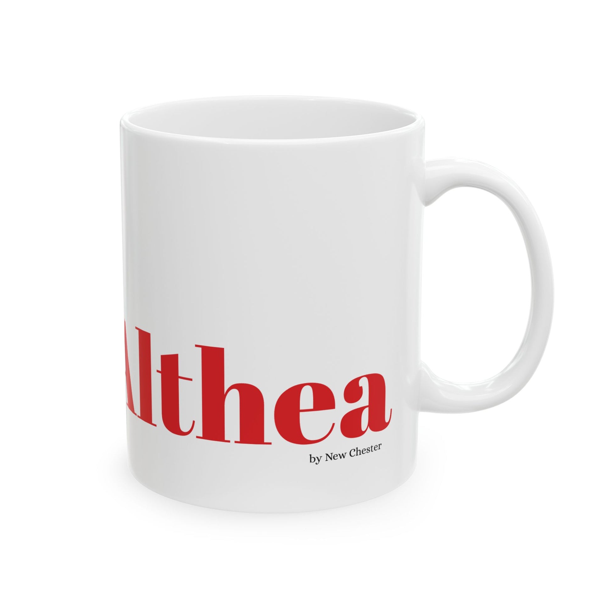 Althea Bold Logo Ceramic Mug