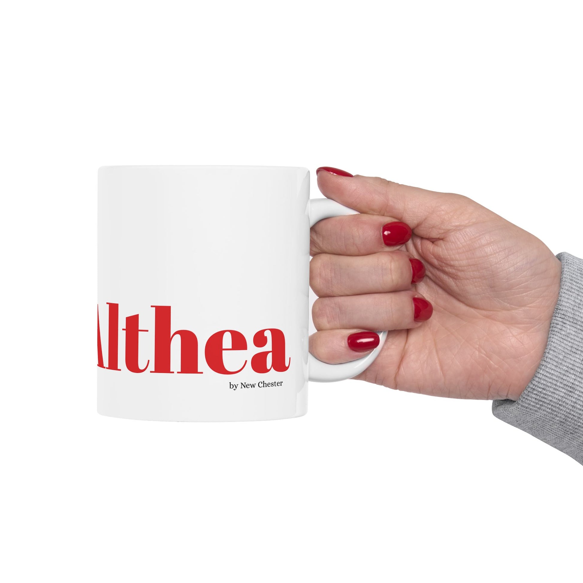 Althea Bold Logo Ceramic Mug
